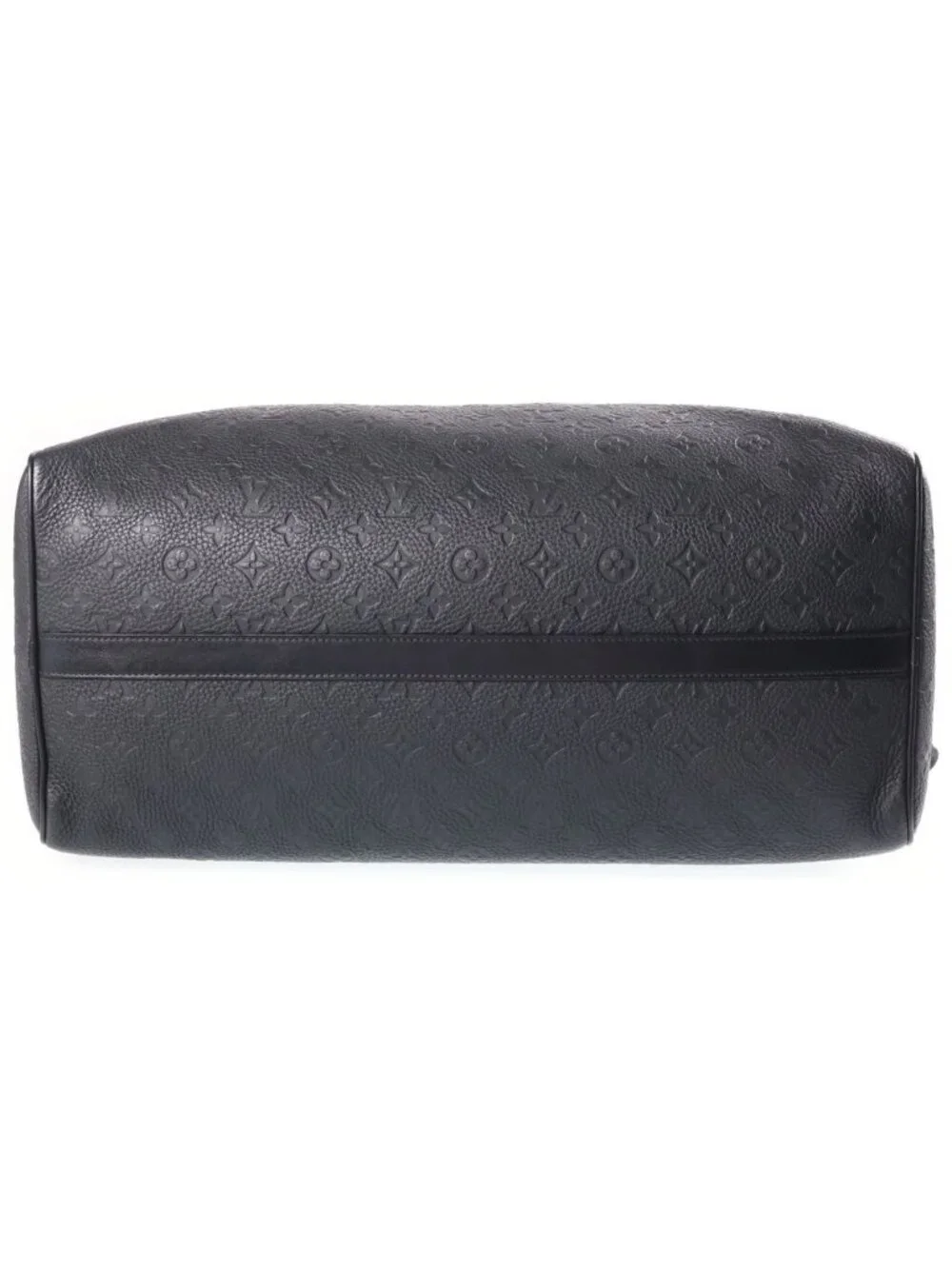 Louis Vuitton Keepall Bandouliere 50 Taurillon Leather Boston Bag Black